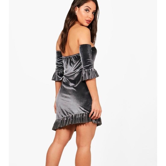 NWT Velvet Dress - Picture 2 of 2